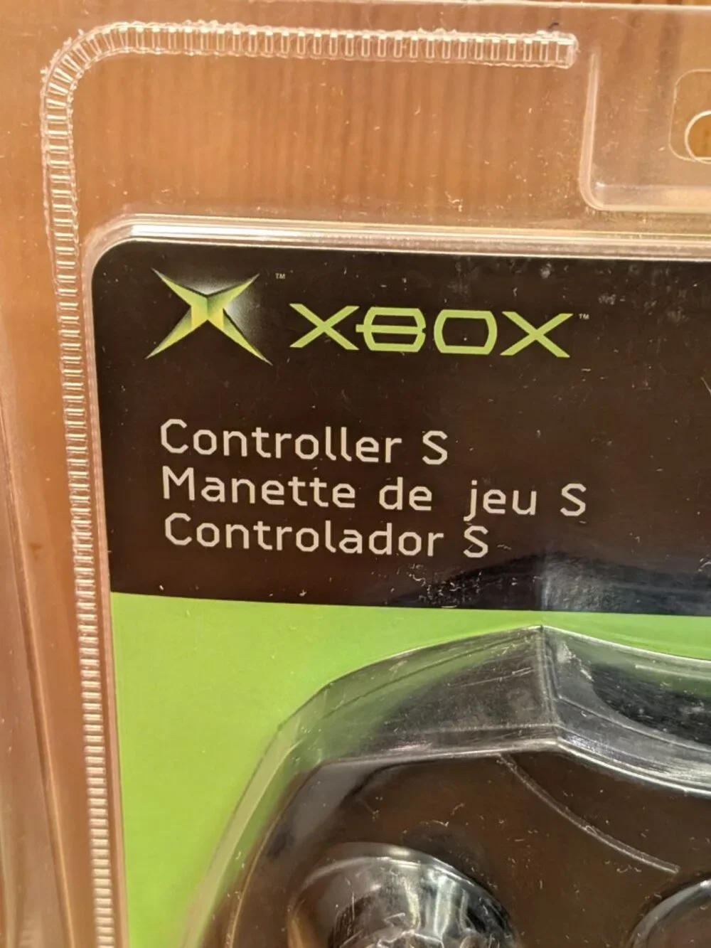 Original Xbox Controller S Official OEM 2002 Brand New Sealed - Package Damaged